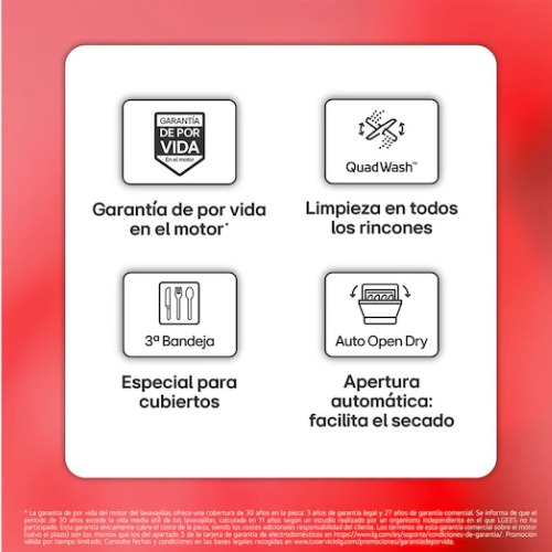 LAVAVAJILLAS LG DF273FW IND BL 60CM A